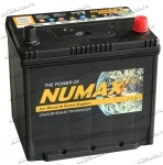 Аккумулятор автомобильный Numax 75D23L 65 А/ч 570 А обр. пол. Азия авто (232х175х225) с бортиком
