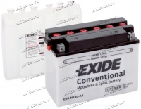 Аккумулятор для мотоцикла и скутера Exide Conventional 20 А/ч 260 А обр. пол. с/зар. с эл. E50-N18L-A3 (205х90х165) Y50-N18L-A YTX24HL-BS купить в Москве по цене 4500 рублей - АКБАВТО