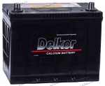 Аккумулятор автомобильный Delkor 95D26R 80 А/ч 680 А прям. пол. Азия авто (260х173х225) с бортиком