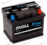 Аккумулятор автомобильный Moll XTRA 60 А/ч 600 А обр. пол. Евро авто (242х175х190) 84060