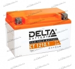 Аккумулятор для мотоцикла и скутера Delta CT1210.1 12V 10 А/ч 190 А прям. пол. залит/заряжен YTZ10S (150х87х93) AGM VRLA