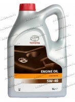 Масло моторное Toyota 5W40 5л синтетическое SN/CM 08880-80375-GO (0888080375) купить в Москве по цене 4600 рублей - АКБАВТО