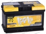Аккумулятор автомобильный Topla EFB Stop&Go 65 А/ч 650 А обр. пол. низкий 112065 Евро авто (278x175x175)