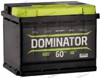 Аккумулятор автомобильный Dominator 60 А/ч 600 A прям. пол. Росс. авто (242x175x190) купить в Москве по цене 7000 рублей - АКБАВТО