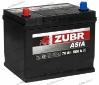 Аккумулятор автомобильный Zubr Ultra Asia 70 А/ч 600 А прям. пол. Азия авто (261х175х220) ZSA701 с бортиком купить в Москве по цене 10240 рублей - АКБАВТО