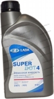 Тормозная жидкость Lada Super DOT-4 1л 88888-1000010-82 купить в Москве по цене 450 рублей - АКБАВТО