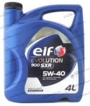 Масло моторное синтетика ELF Evolution 900 SXR 5W40 4L