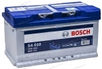 Аккумулятор автомобильный Bosch Silver S4010 80 А/ч 740 A обр. пол. низкий Евро авто (315x175x175)