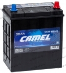 Аккумулятор автомобильный Camel Asia 45B19L 38 А/ч 360 А обр. пол. Азия авто (187х127х220) без бортика