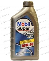 Масло моторное полусинтетическое Mobil Super 2000 X1 DIESEL 10W40 1л купить в Москве по цене 390 рублей - АКБАВТО