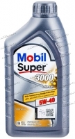 Масло моторное синтетическое Mobil Super 3000 X1 DIESEL 5W40 1л купить в Москве по цене 1250 рублей - АКБАВТО