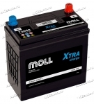 Аккумулятор автомобильный Moll XTRA B24R 50 А/ч 460 А прям. пол. тонк. кл. Азия авто (237х128х220) 75050