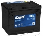 Аккумулятор автомобильный Exide Excell 55 А/ч 620 А прям. пол. бок. клеммы EB558 Амер. авто (230x180x186) 2021г