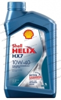 Масло моторное полусинтетическое Shell Helix HX7 10W40 1л купить в Москве по цене 830 рублей - АКБАВТО