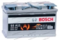 Аккумулятор автомобильный Bosch AGM S5 A11 80 А/ч 800 А обр. пол. Евро авто (315x175x190) 0092S5A110 купить в Москве по цене 25000 рублей - АКБАВТО