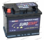 Аккумулятор автомобильный Eurostart Blue 60 А/ч 460 А прям. пол. Росс. авто (242х175х190) EB601 2023