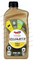 Масло моторное синтетика Total Energies Quartz Ineo First 0W30 1L 213834 купить в Москве по цене 5150 рублей - АКБАВТО