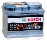 Аккумулятор автомобильный Bosch AGM S5 A05 60 А/ч 680 А обр. пол. Евро авто (242x175x190) 0092S5A050