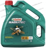 Масло моторное синтетическое Castrol Magnatec 5W40 A3/B4 4л купить в Москве по цене 4350 рублей - АКБАВТО