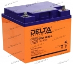 Аккумулятор для ИБП и прочего электрооборудования Delta DTM 1240 L 12V 40 А/ч (198x166x170) AGM