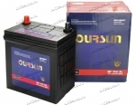 Аккумулятор автомобильный Oursun MF 40B19L 38 А/ч 330 А обр. пол. тонк. кл. Азия авто (188x128x222) без бортика