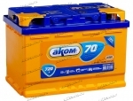 Аккумулятор автомобильный АКОМ (Akom) 70 А/ч 720 А обр. пол. Евро авто (279x177x190) 014070101
