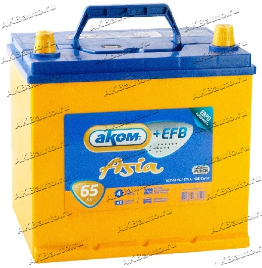 Аккумулятор akom efb 65