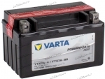 Аккумулятор для мотоцикла и скутера VARTA POWERSPORTS AGM 8 А/ч 135 А прям. пол. с/зар. с эл. YTX9-4, YTX9-BS (152х88х106) 508012