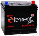 Аккумулятор автомобильный Smart Element Asia 65 А/ч 550 А обр. пол. 70D23L Азия авто (232x175x225) с бортиком