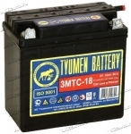 Аккумулятор для мотоцикла и скутера Tyumen Battery Лидер 6V 18 А/ч 90 А обр. пол. с/зар. без эл. (140х77х135) 3МТС-18; 6N18