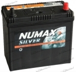 Аккумулятор автомобильный Numax Silver 70B24L 55 А/ч 480 А обр. пол. тонк. клеммы Азия авто (235х127х220)