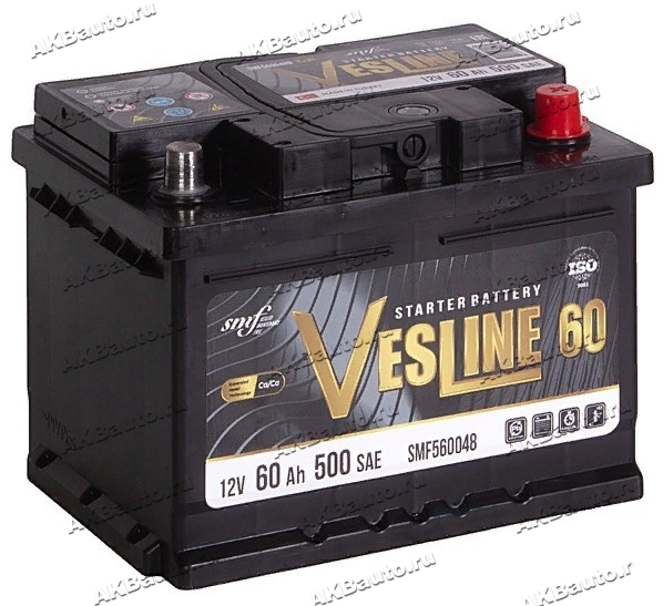 Аккумулятор vesline 60