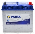 Аккумулятор автомобильный Varta Blue Dynamic Asia D47 60 А/ч 540 A обр. пол. Азия авто (232x173x225) 560410 без бортика