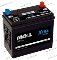 Аккумулятор автомобильный Moll XTRA B24RS 50 А/ч 460 А прям. пол. толст кл. Азия авто (237х128х220) купить в Москве по цене 8500 рублей - АКБАВТО
