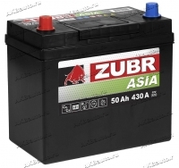 Аккумулятор автомобильный Zubr Premium Asia 50 А/ч 430 А прям. пол. тонк. кл. Азия авто (237x127x225) ZPA501 2023 купить в Москве по цене 4450 рублей - АКБАВТО