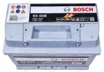 Аккумулятор автомобильный Bosch Silver Plus S5008 77 А/ч 780 A обр. пол. Евро авто (278x175x190)