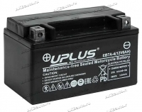 Аккумулятор для мото и гидротехники UniPLUS High Perfomance AGM 6 А/ч 100 А прям. пол. залит/заряжен EB7A-4 (150х87х93) YTX7A-BS YTX7A-4 купить в Москве по цене 2150 рублей - АКБАВТО