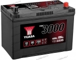Аккумулятор автомобильный Yuasa YBX3335 115D31L 95 А/ч 720 А обр. пол. Азия авто (303x174x222) с бортиком
