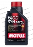 Масло моторное полусинтетика MOTUL 6100 Syn-Nergy 5W40 1L