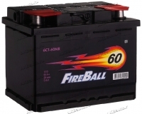 Аккумулятор автомобильный Fire Ball 60 А/ч 510 А обр. пол. Евро авто (242x175x190) 2024г купить в Москве по цене 3800 рублей - АКБАВТО