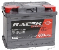 Аккумулятор автомобильный Racer 65 А/ч 680 А обр. пол. Евро авто (242х175х190) 2023 купить в Москве по цене 6650 рублей - АКБАВТО