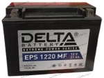 Аккумулятор для мотоцикла и скутера Delta EPS 1220 MF 12V 21 А/ч 360 А обр. пол. с/зар. с эл. YTX24HL-BS (206x87x163) AGM