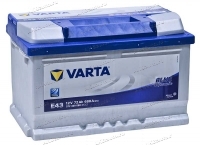 Аккумулятор автомобильный Varta Blue Dynamic E43 72 А/ч 680 A обр. пол. низкий Евро авто (278x175x175) 572409068 купить в Москве по цене 13900 рублей - АКБАВТО