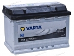 Аккумулятор автомобильный Varta Black Dynamic E13 70 А/ч 640 A обр. пол. Евро авто (278x175x190) 570409