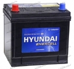 Аккумулятор автомобильный Hyundai CMF DF60L 60 А/ч 680 А прям. пол. Амер./ Азия авто (230x172x205) с бортиком