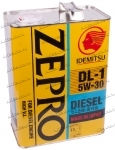 Масло моторное синтетика Idemitsu Zepro Diesel DL-1 5w30 4л
