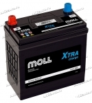 Аккумулятор автомобильный Moll XTRA B24L 50 А/ч 460 А обр. пол. тонк. кл. Азия авто (237х128х220) 74050