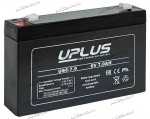 Аккумулятор для ИБП и прочего электрооборудования UPLUS US-General Purpose US6-7.0 6V 7 А/ч (151x34x94) AGM