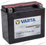 Аккумулятор для мотоцикла и скутера VARTA POWERSPORTS AGM 18 А/ч 250 А прям. пол. с/зар. с эл. YTX20-4, YTX20-BS (177х88х156) 518902