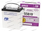Аккумулятор автомобильный Furukawa Battery Altica Premium 50 А/ч 450 А прям. пол. 55B19R Азия авто (187x127x227) без бортика